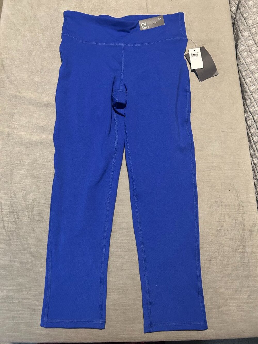 NWT GapFit G-Sculpt High Rise Cropped Leggings Cobalt Blue Size XS